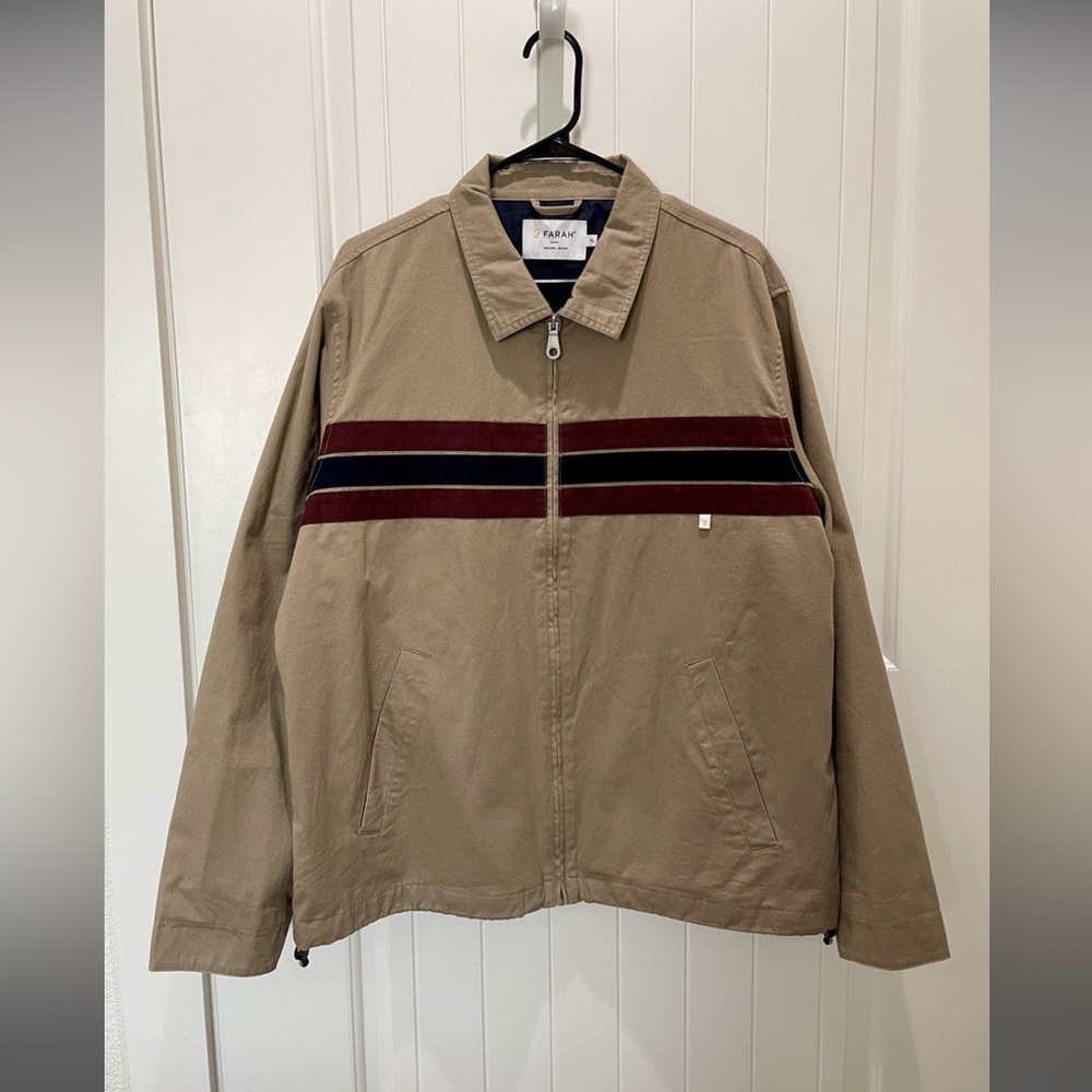 Farah Cotton Coaches Jacket